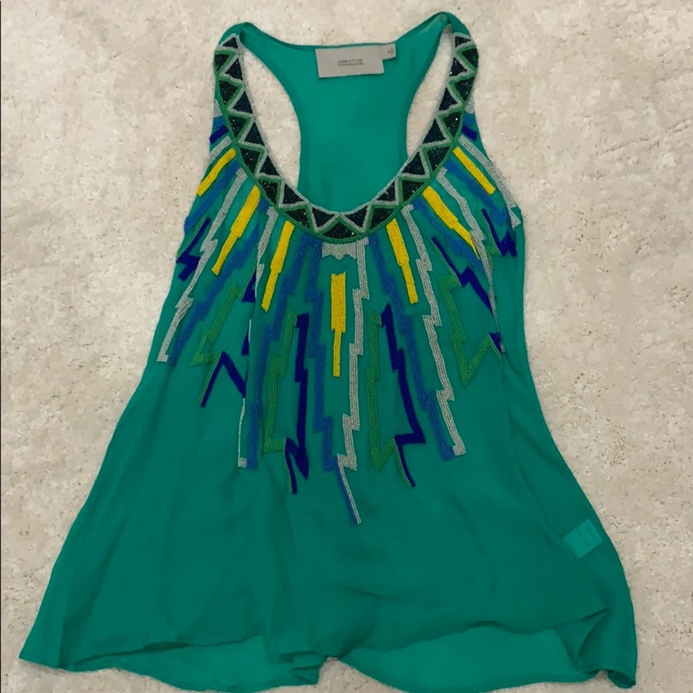 Beaded Creative Commune top